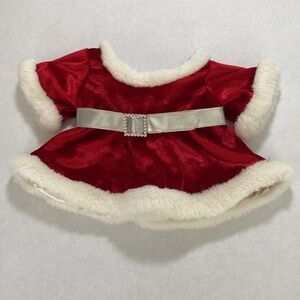 Build-a-bear red velvet Santa‎ dress